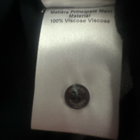 Isabel Marant Tullya Blouse Size 36 Small Ruched Front Flutter Sleeves - Picture 7 of 9